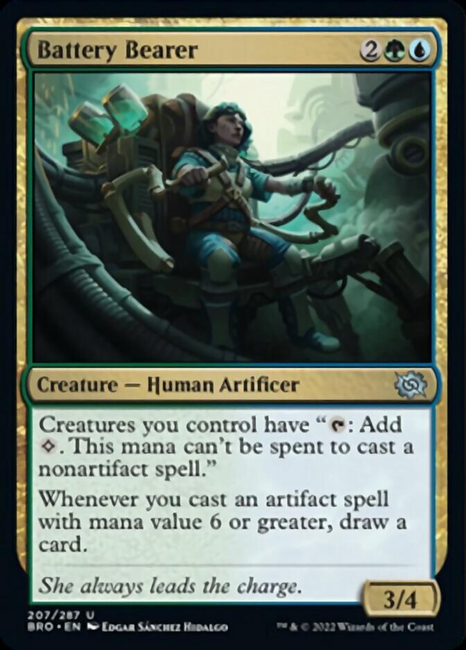 Battery Bearer [The Brothers' War] MTG Single Magic: The Gathering | Red Claw Gaming