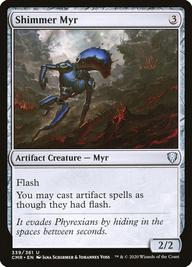 Shimmer Myr [Commander Legends] MTG Single Magic: The Gathering | Red Claw Gaming