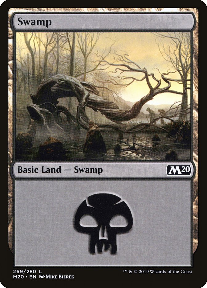 Swamp (269) [Core Set 2020] MTG Single Magic: The Gathering | Red Claw Gaming