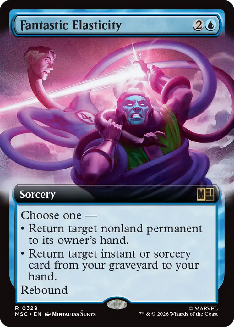 Fantastic Elasticity (Extended Art) [Marvel Super Heroes Commander] | Red Claw Gaming