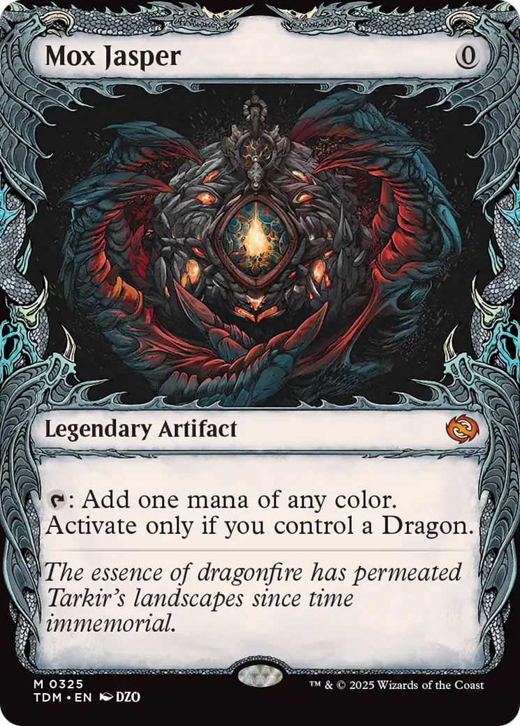 Mox Jasper (Showcase) [Tarkir: Dragonstorm] MTG Single Magic: The Gathering | Red Claw Gaming