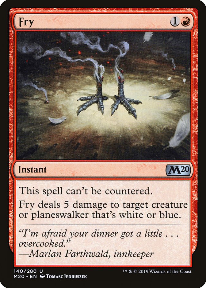 Fry [Core Set 2020] MTG Single Magic: The Gathering | Red Claw Gaming
