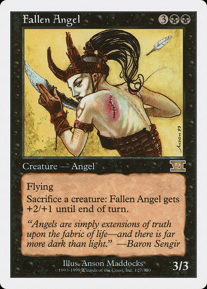 Fallen Angel [Classic Sixth Edition] MTG Single Magic: The Gathering | Red Claw Gaming