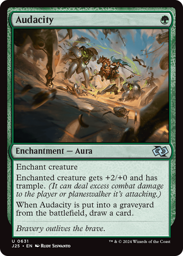 Audacity [Foundations Jumpstart] MTG Single Magic: The Gathering | Red Claw Gaming