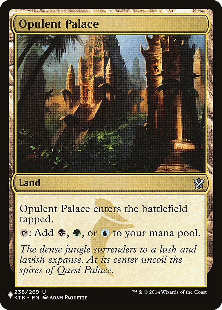Opulent Palace [Secret Lair: From Cute to Brute] MTG Single Magic: The Gathering | Red Claw Gaming