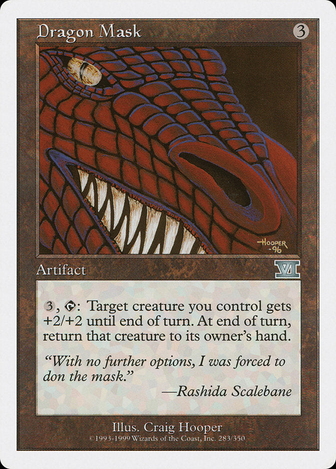 Dragon Mask [Classic Sixth Edition] MTG Single Magic: The Gathering | Red Claw Gaming