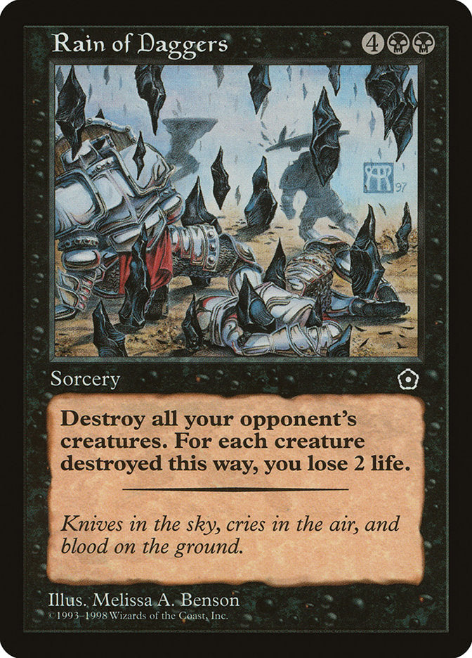 Rain of Daggers [Portal Second Age] MTG Single Magic: The Gathering | Red Claw Gaming