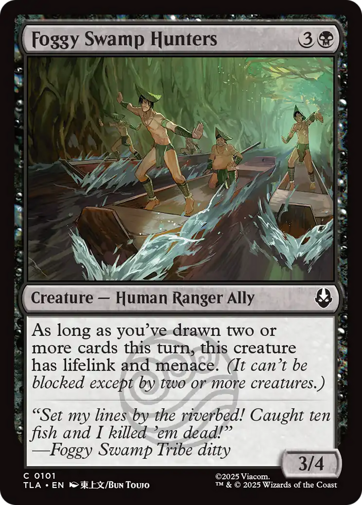 Foggy Swamp Hunters [Avatar: The Last Airbender] MTG Single Magic: The Gathering | Red Claw Gaming