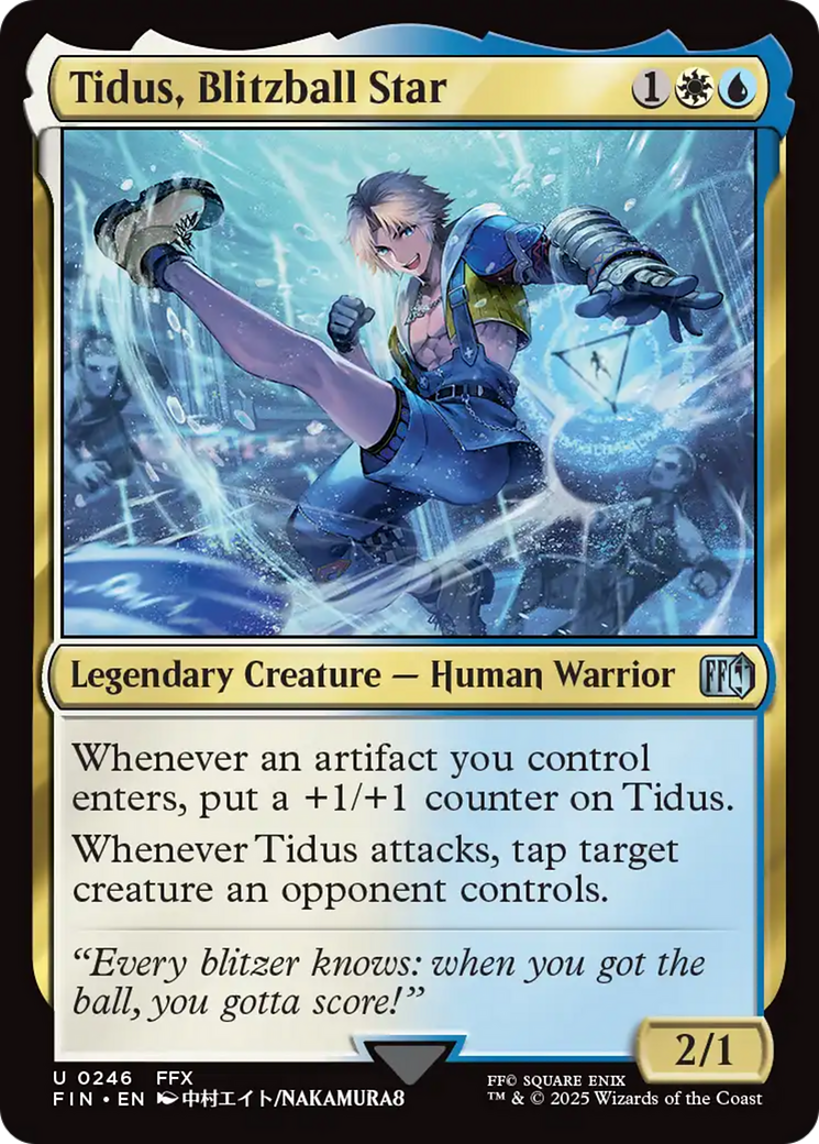 Tidus, Blitzball Star [FINAL FANTASY] MTG Single Magic: The Gathering | Red Claw Gaming
