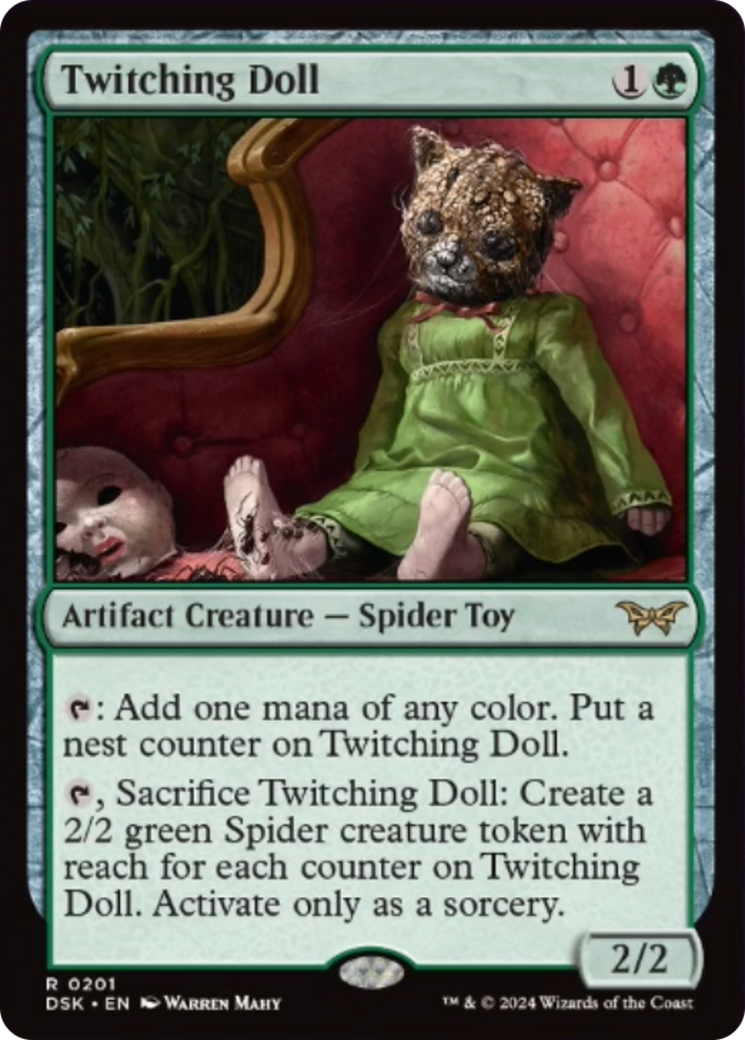 Twitching Doll [Duskmourn: House of Horror] MTG Single Magic: The Gathering | Red Claw Gaming