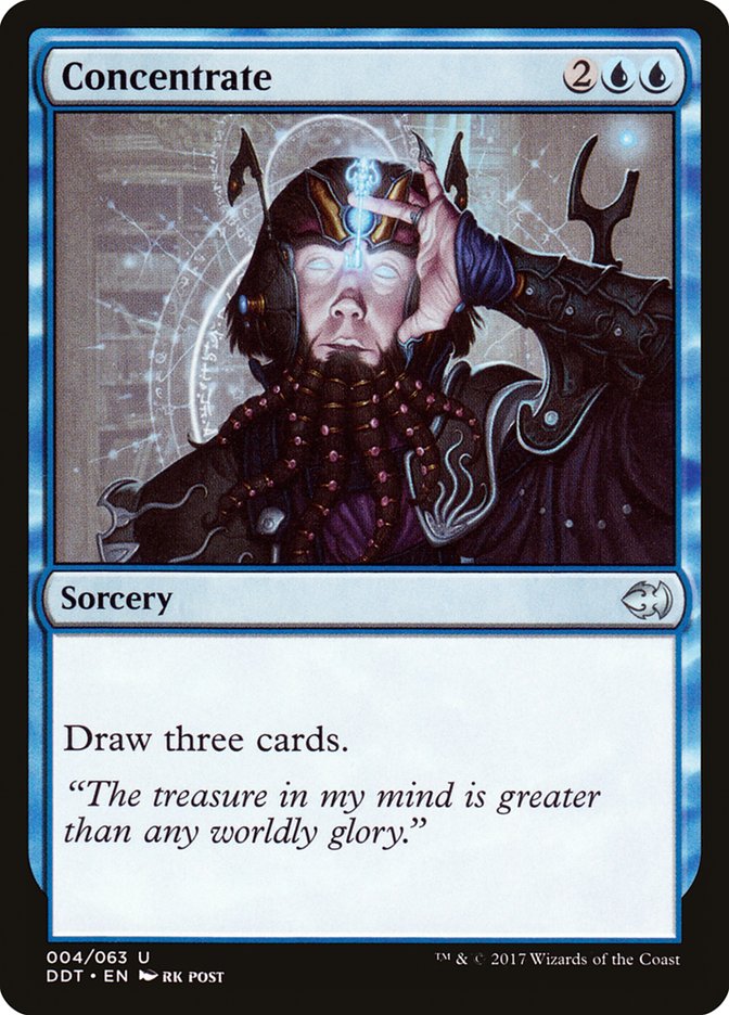 Concentrate [Duel Decks: Merfolk vs. Goblins] MTG Single Magic: The Gathering | Red Claw Gaming