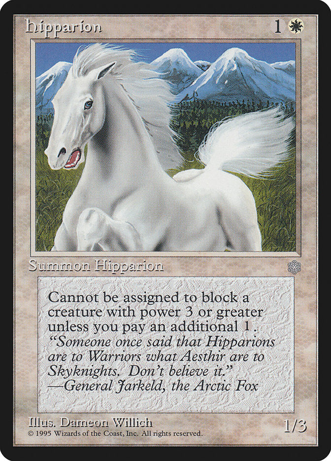 Hipparion [Ice Age] MTG Single Magic: The Gathering | Red Claw Gaming
