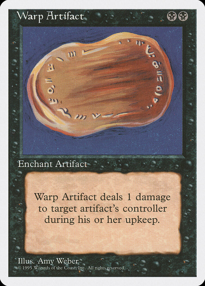 Warp Artifact [Fourth Edition] MTG Single Magic: The Gathering | Red Claw Gaming