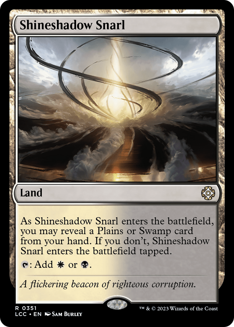 Shineshadow Snarl [The Lost Caverns of Ixalan Commander] MTG Single Magic: The Gathering | Red Claw Gaming
