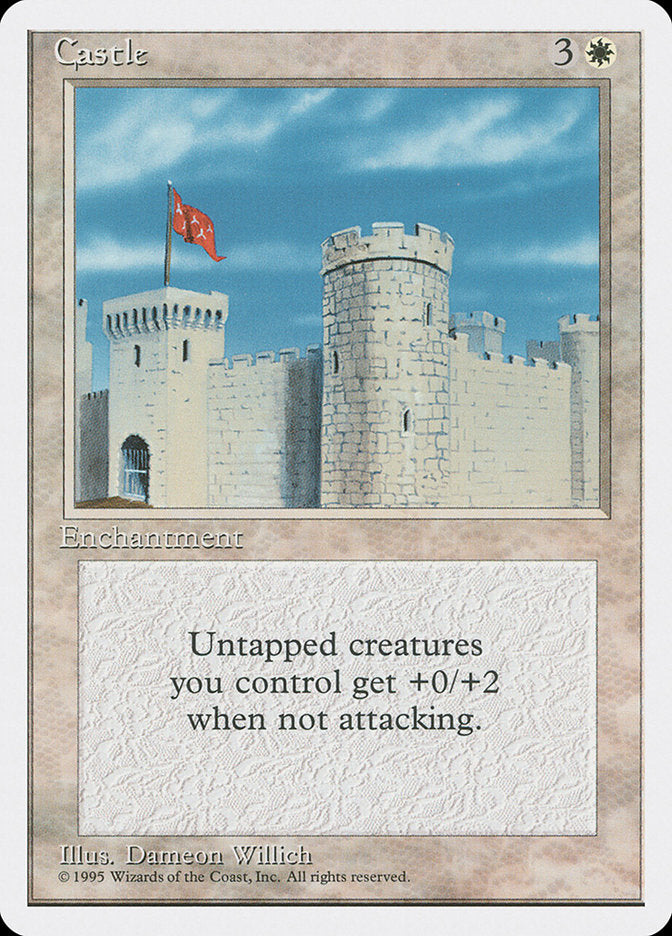 Castle [Fourth Edition] MTG Single Magic: The Gathering | Red Claw Gaming