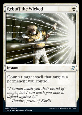 Rebuff the Wicked [Time Spiral Remastered] MTG Single Magic: The Gathering | Red Claw Gaming