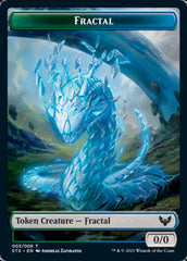 Copy // Fractal Double-Sided Token [Commander 2021 Tokens] MTG Single Magic: The Gathering | Red Claw Gaming