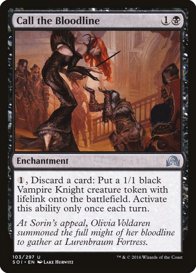 Call the Bloodline [Shadows over Innistrad] MTG Single Magic: The Gathering | Red Claw Gaming