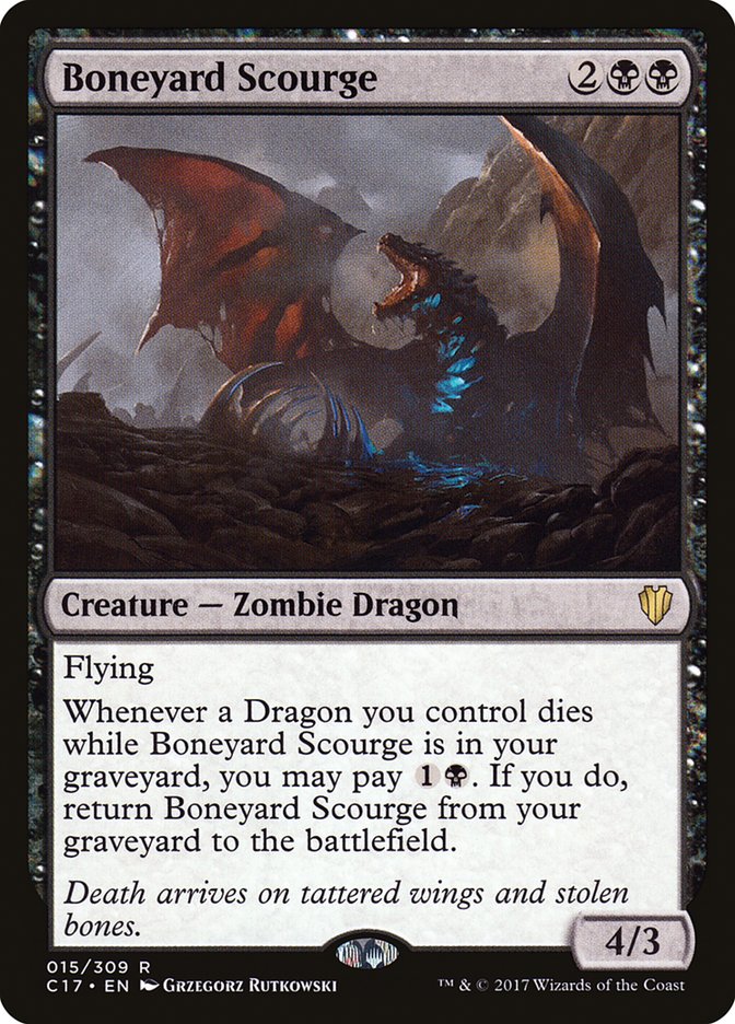 Boneyard Scourge [Commander 2017] MTG Single Magic: The Gathering | Red Claw Gaming