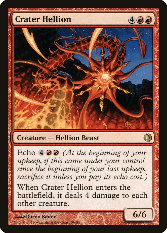 Crater Hellion [Duel Decks: Heroes vs. Monsters] MTG Single Magic: The Gathering    | Red Claw Gaming