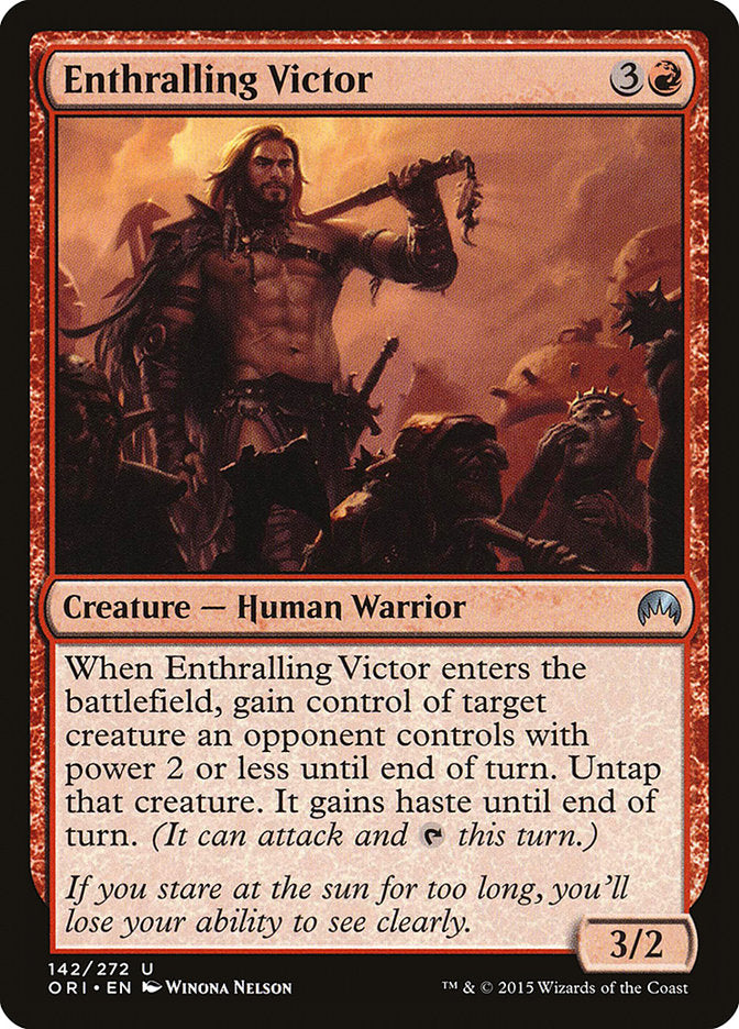 Enthralling Victor [Magic Origins] MTG Single Magic: The Gathering | Red Claw Gaming