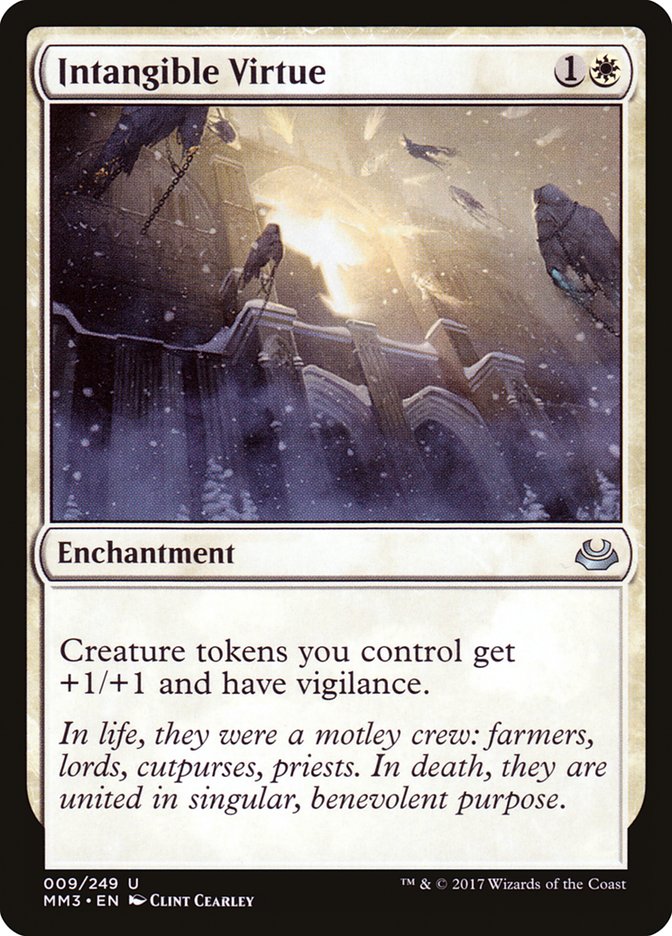 Intangible Virtue [Modern Masters 2017] MTG Single Magic: The Gathering | Red Claw Gaming