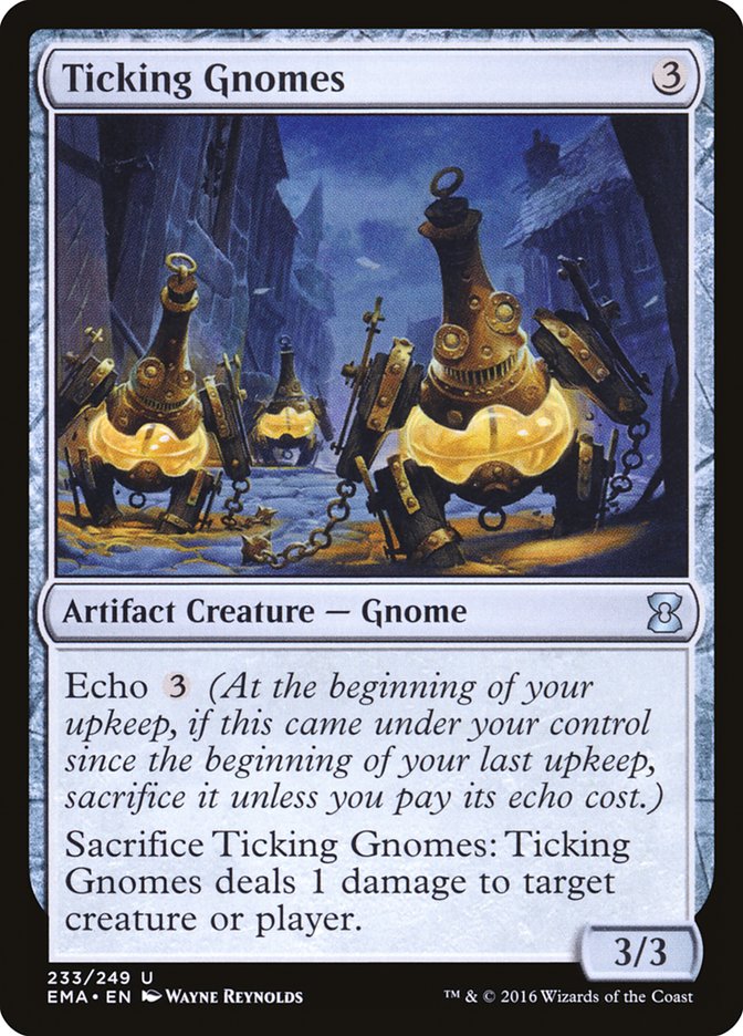 Ticking Gnomes [Eternal Masters] MTG Single Magic: The Gathering | Red Claw Gaming