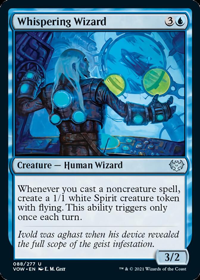 Whispering Wizard [Innistrad: Crimson Vow] MTG Single Magic: The Gathering | Red Claw Gaming