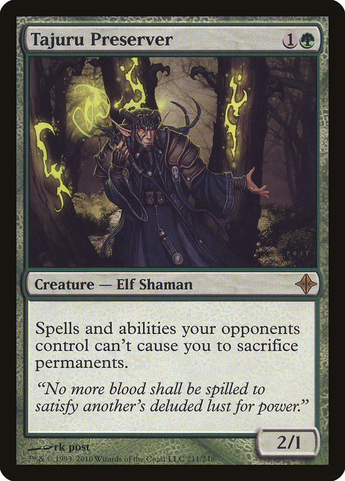 Tajuru Preserver [Rise of the Eldrazi] MTG Single Magic: The Gathering | Red Claw Gaming