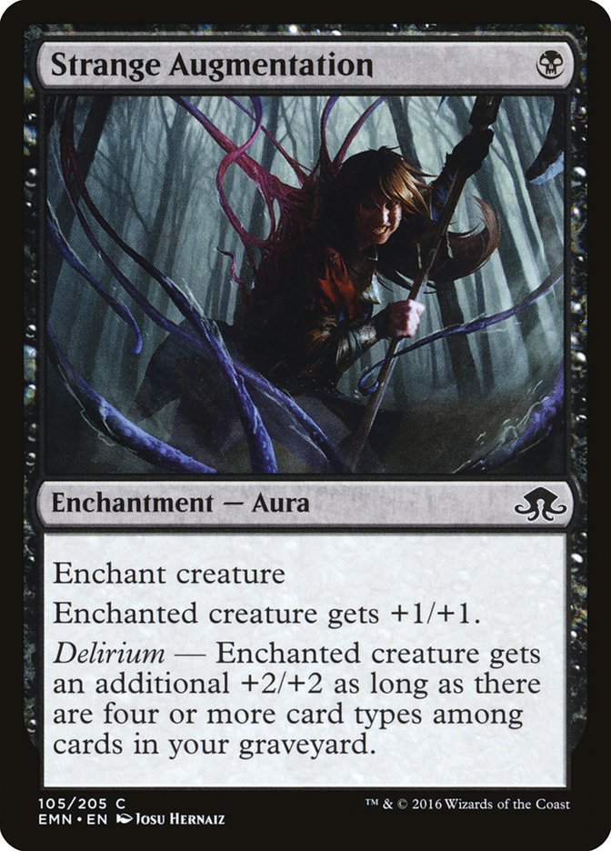 Strange Augmentation [Eldritch Moon] MTG Single Magic: The Gathering | Red Claw Gaming