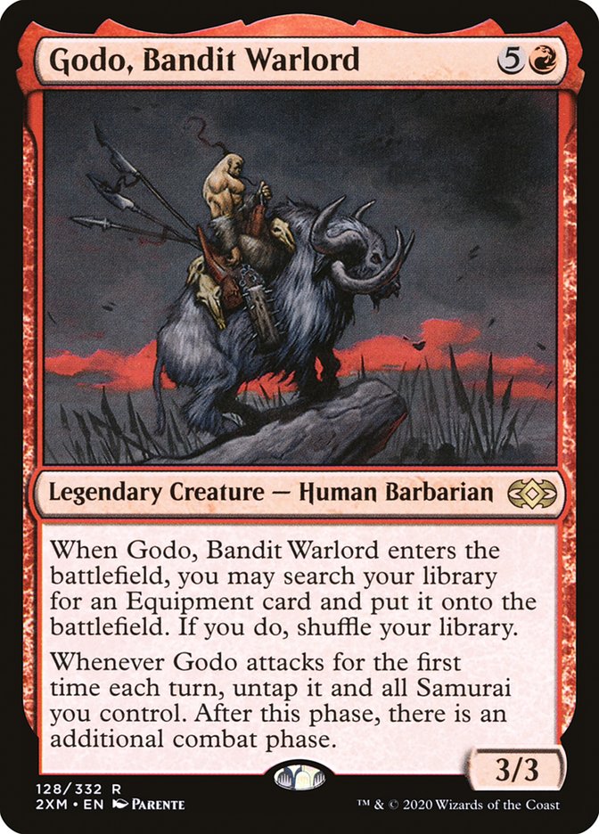 Godo, Bandit Warlord [Double Masters] MTG Single Magic: The Gathering | Red Claw Gaming