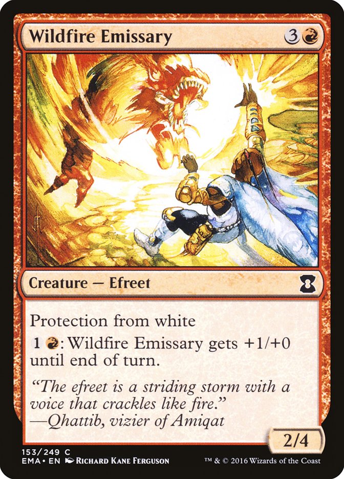 Wildfire Emissary [Eternal Masters] MTG Single Magic: The Gathering | Red Claw Gaming