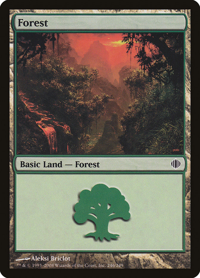 Forest (246) [Shards of Alara] MTG Single Magic: The Gathering | Red Claw Gaming