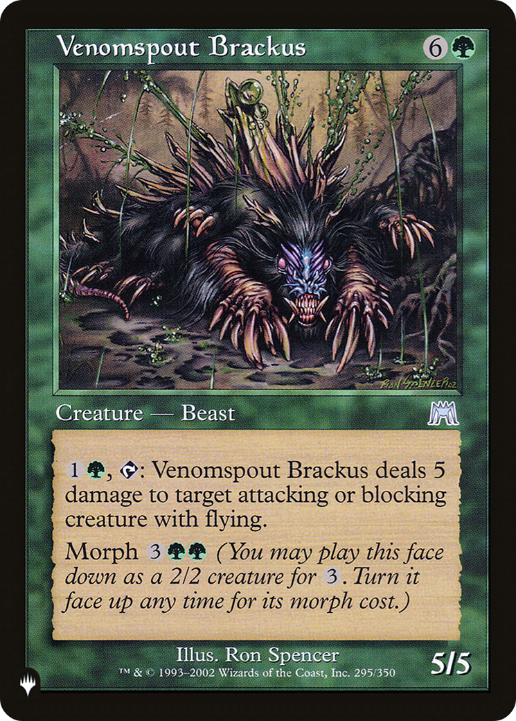 Venomspout Brackus [The List] MTG Single Magic: The Gathering | Red Claw Gaming