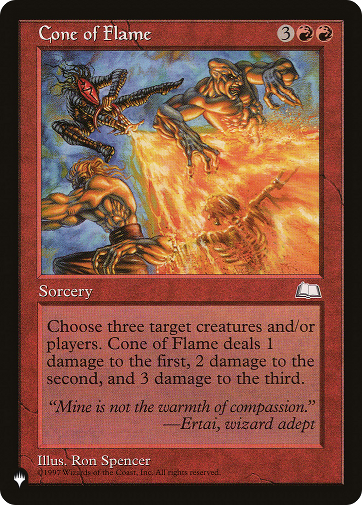 Cone of Flame [The List] MTG Single Magic: The Gathering | Red Claw Gaming