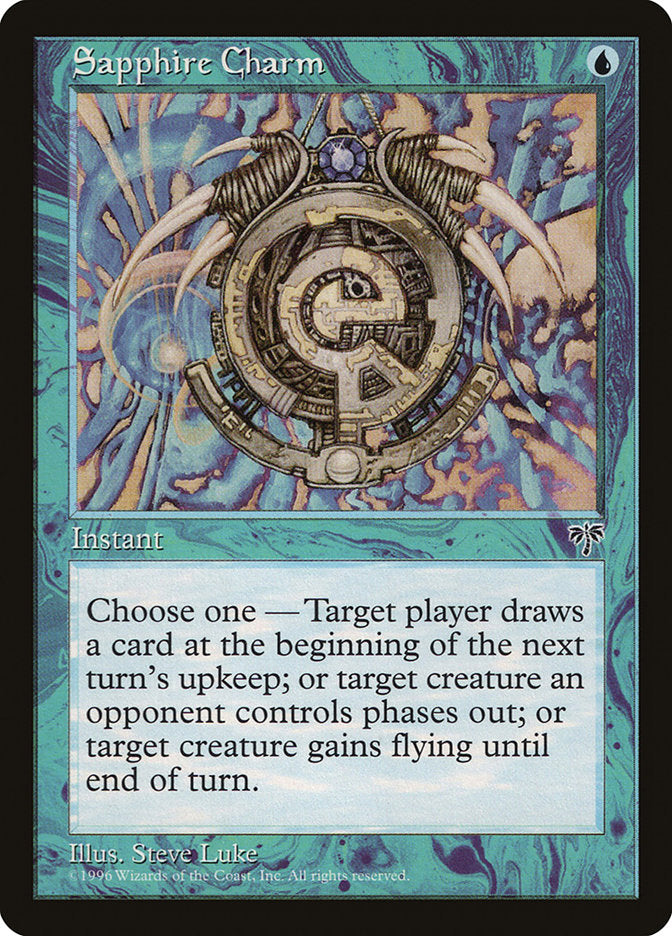 Sapphire Charm [Mirage] MTG Single Magic: The Gathering | Red Claw Gaming