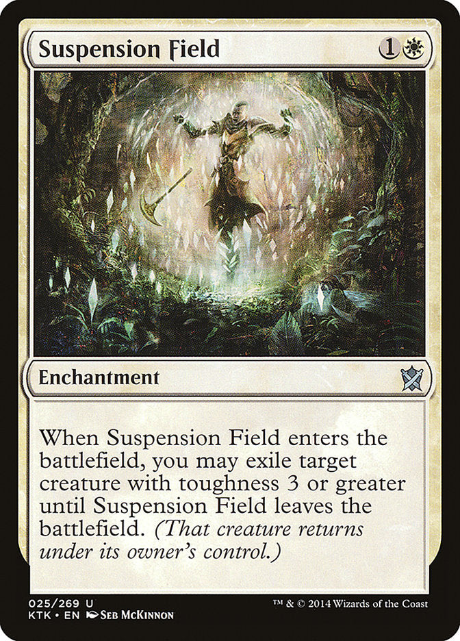 Suspension Field [Khans of Tarkir] MTG Single Magic: The Gathering | Red Claw Gaming