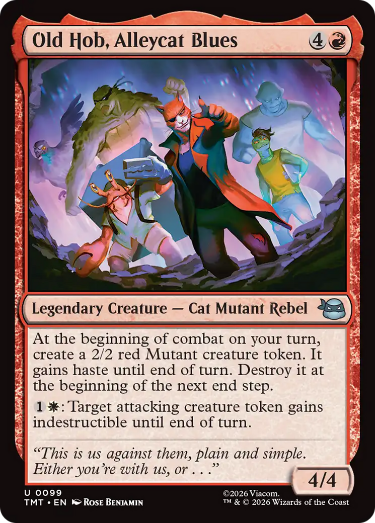 Old Hob, Alleycat Blues [Teenage Mutant Ninja Turtles] MTG Single Magic: The Gathering | Red Claw Gaming