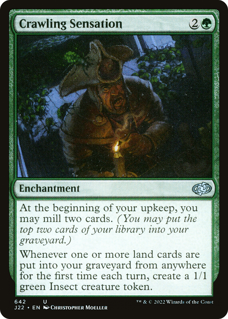 Crawling Sensation [Jumpstart 2022] MTG Single Magic: The Gathering | Red Claw Gaming