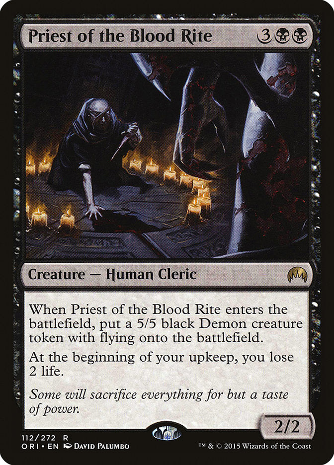 Priest of the Blood Rite [Magic Origins] MTG Single Magic: The Gathering | Red Claw Gaming