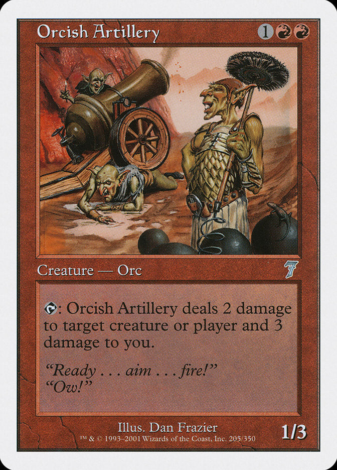 Orcish Artillery [Seventh Edition] MTG Single Magic: The Gathering | Red Claw Gaming