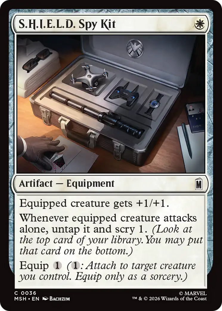 S.H.I.E.L.D. Spy Kit [Marvel Super Heroes] MTG Single Magic: The Gathering | Red Claw Gaming