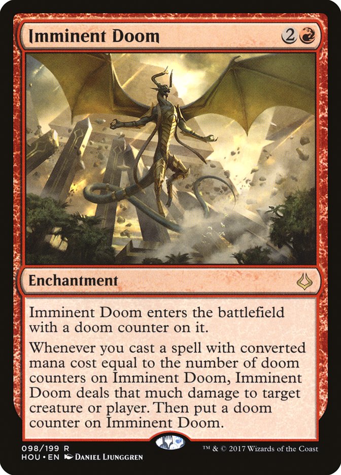 Imminent Doom [Hour of Devastation] MTG Single Magic: The Gathering | Red Claw Gaming