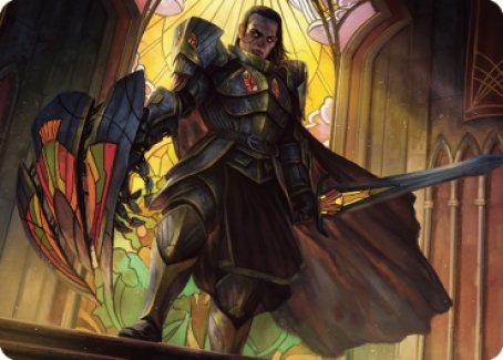 Benalish Sleeper Art Card [Dominaria United Art Series] MTG Single Magic: The Gathering | Red Claw Gaming