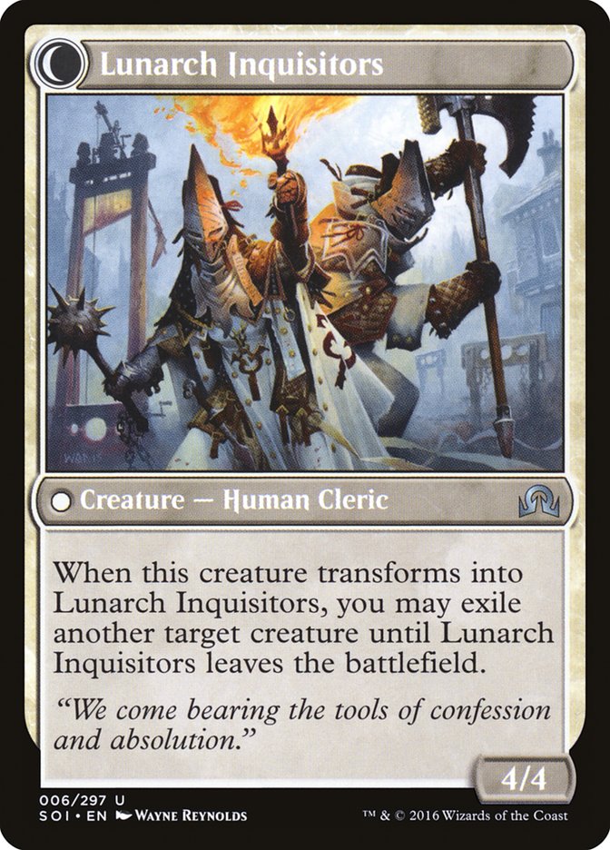Avacynian Missionaries // Lunarch Inquisitors [Shadows over Innistrad] MTG Single Magic: The Gathering | Red Claw Gaming