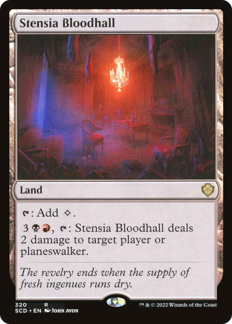 Stensia Bloodhall [Starter Commander Decks] MTG Single Magic: The Gathering | Red Claw Gaming