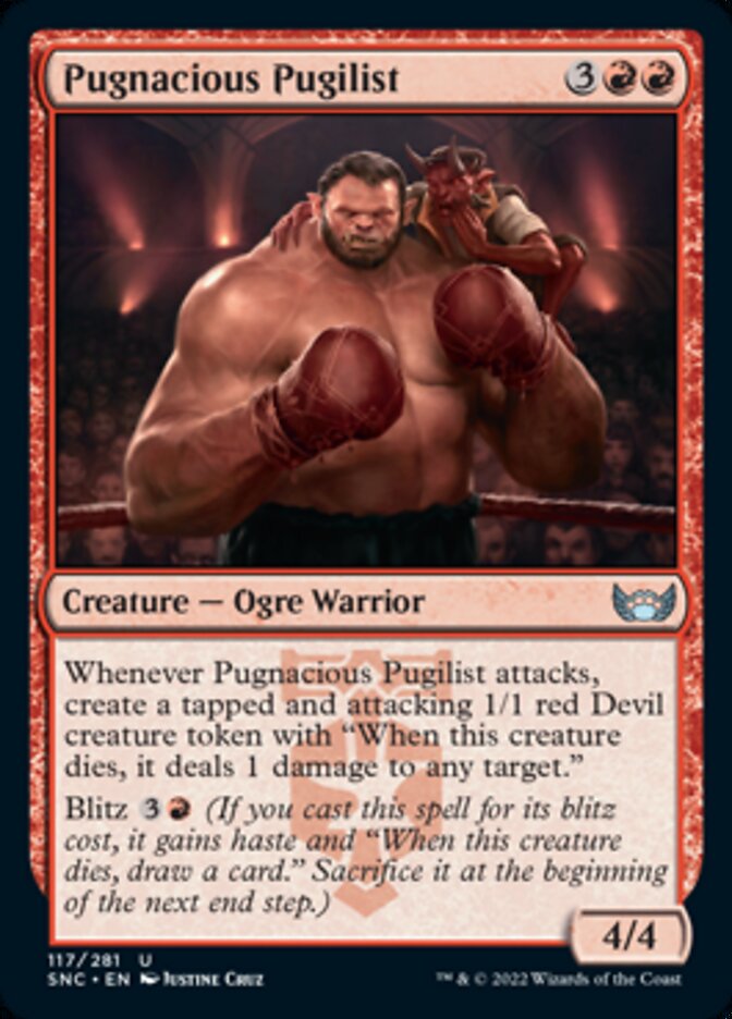 Pugnacious Pugilist [Streets of New Capenna] MTG Single Magic: The Gathering | Red Claw Gaming