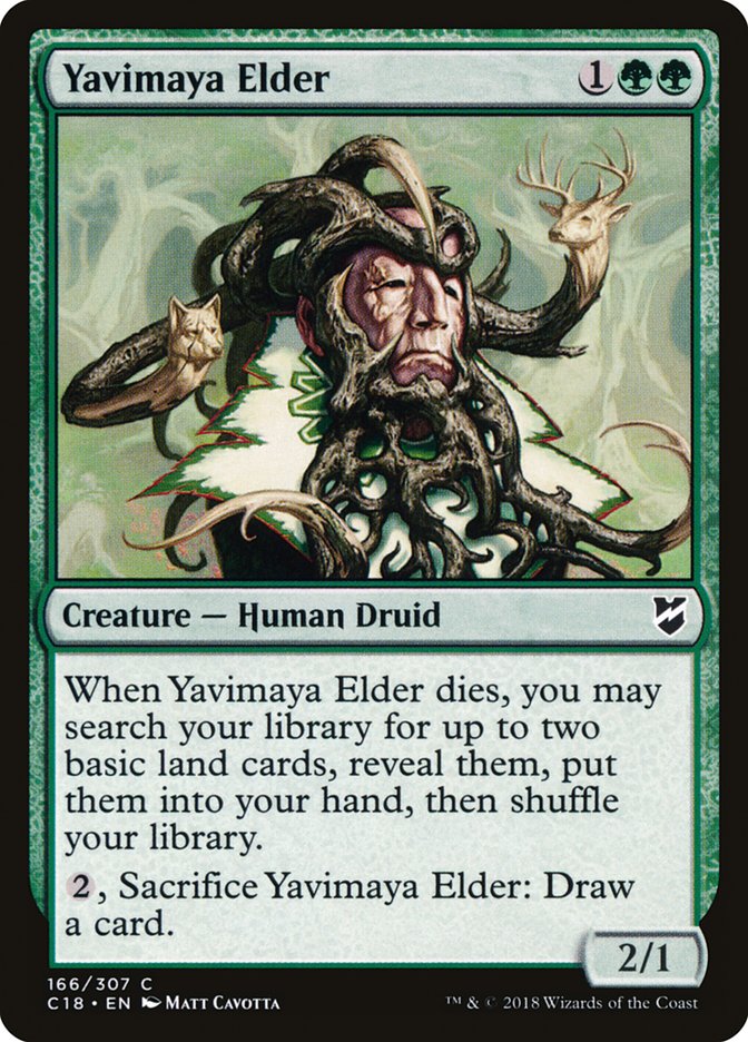 Yavimaya Elder [Commander 2018] MTG Single Magic: The Gathering | Red Claw Gaming