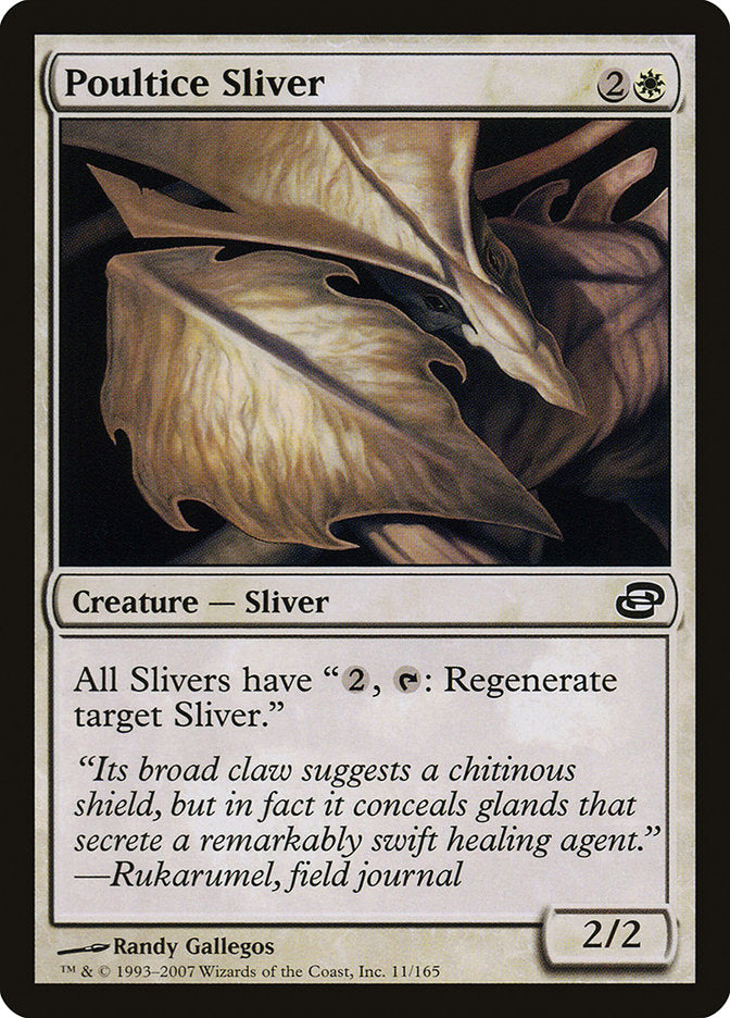Poultice Sliver [Planar Chaos] MTG Single Magic: The Gathering | Red Claw Gaming