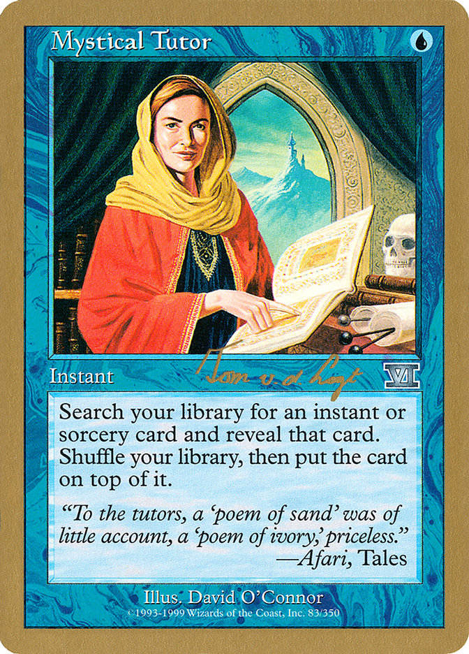 Mystical Tutor (Tom van de Logt) [World Championship Decks 2000] MTG Single Magic: The Gathering | Red Claw Gaming